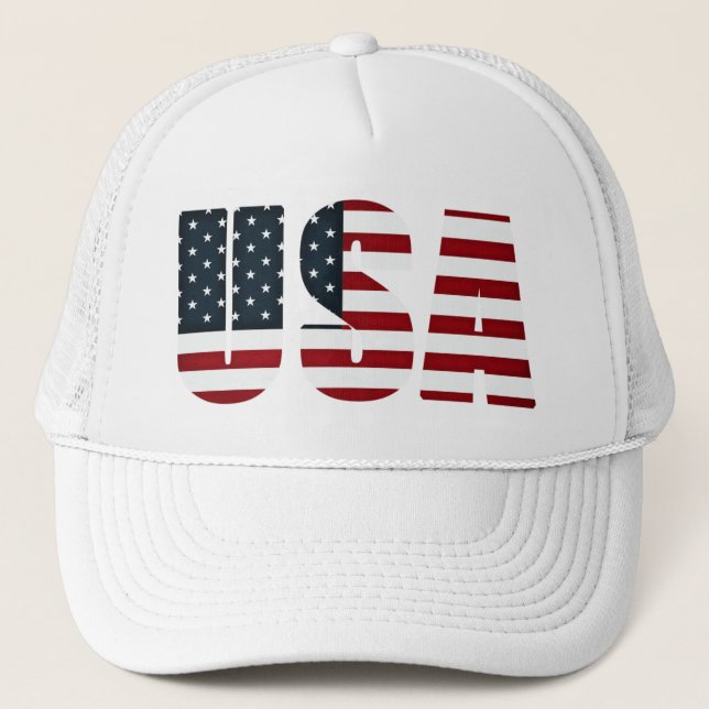 Casquette drapeau américain - Etats-Unis (Devant)