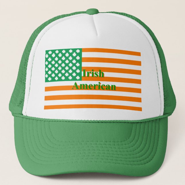 Casquette Drapeau américain irlandais (Devant)