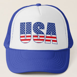 Casquette Drapeau Américain Patriotique USA Pour Femmes Homm