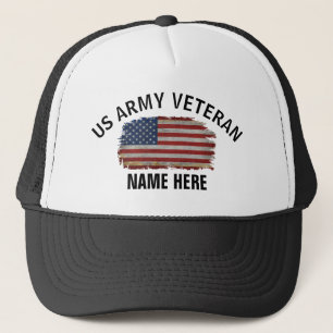 Casquette Drapeau américain personnalisé pour vétéran améric