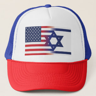 Casquette Drapeau américain Stand With Israel