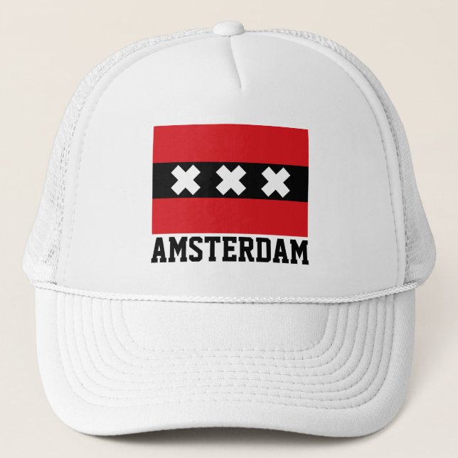 Casquette Drapeau Amsterdam (Devant)