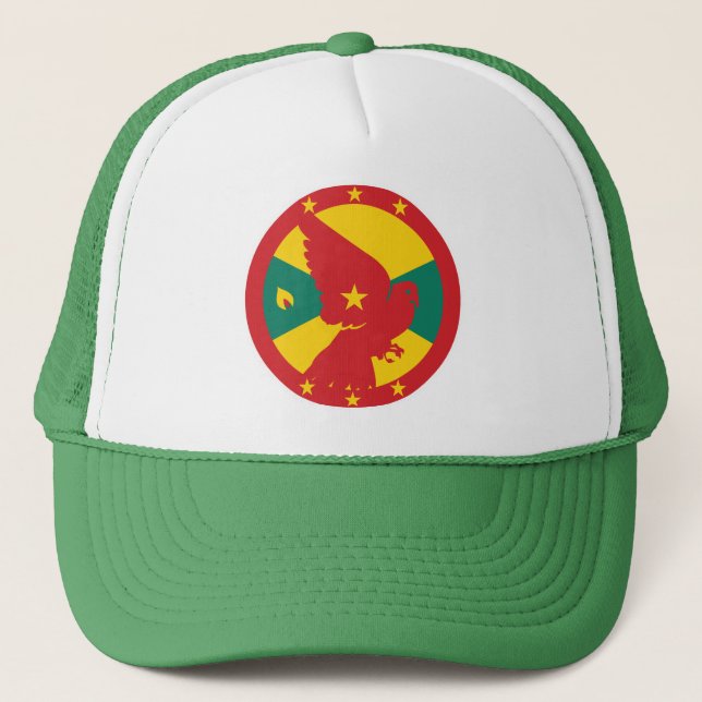 Casquette Drapeau animal national de Grenade Dove (Devant)