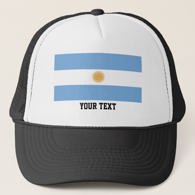Casquette Drapeau argentin (Devant)