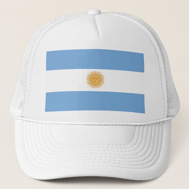 Casquette Drapeau argentin (Devant)