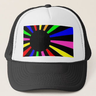 Casquette Drapeau au néon du monde