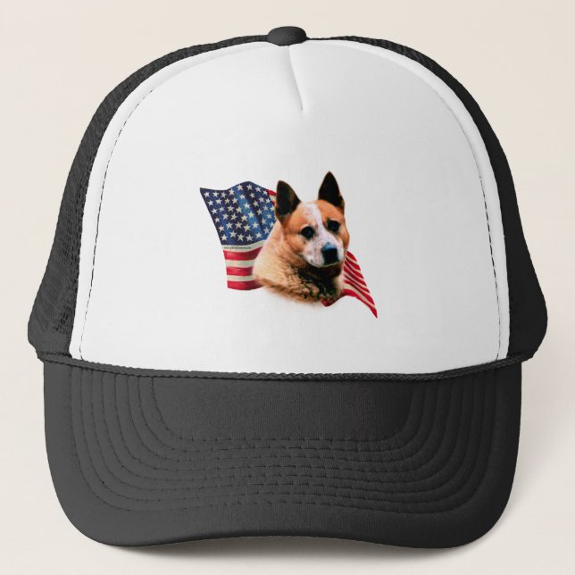 Casquette Drapeau australien de chien de bétail (Devant)