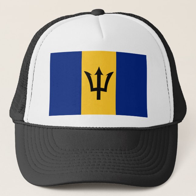 Casquette Drapeau Barbade (Devant)