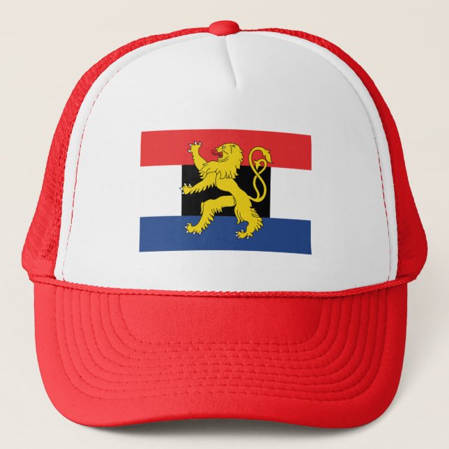 Casquette Drapeau Benelux (rouge) (Devant)