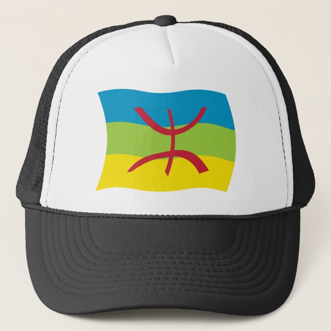Casquette Drapeau berbère Chapeau (Devant)