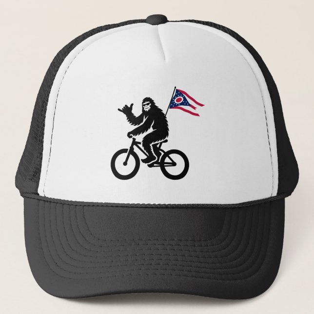 Casquette Drapeau Bigfoot Cycling Ohio (Devant)