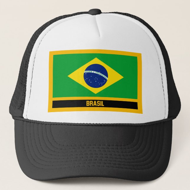 Casquette Drapeau Brasil (Devant)