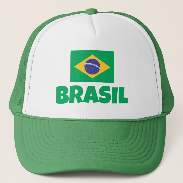 Casquette Drapeau Brasil (Devant)
