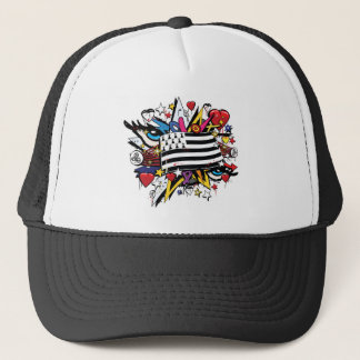 Casquette Drapeau Bretagne Breizh graffiti Breton graff