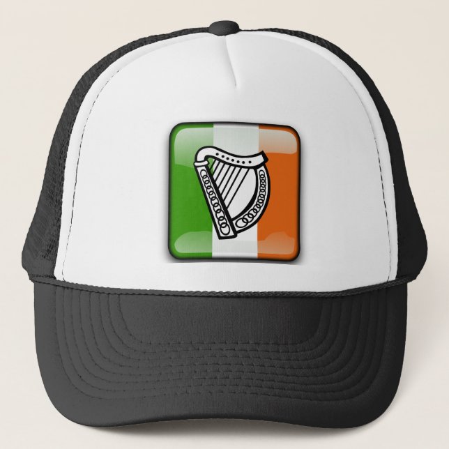 Casquette Drapeau brillant irlandais (Devant)