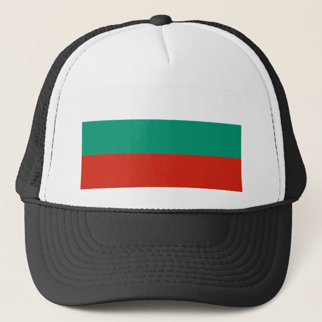 Casquette Drapeau Bulgarie (Devant)