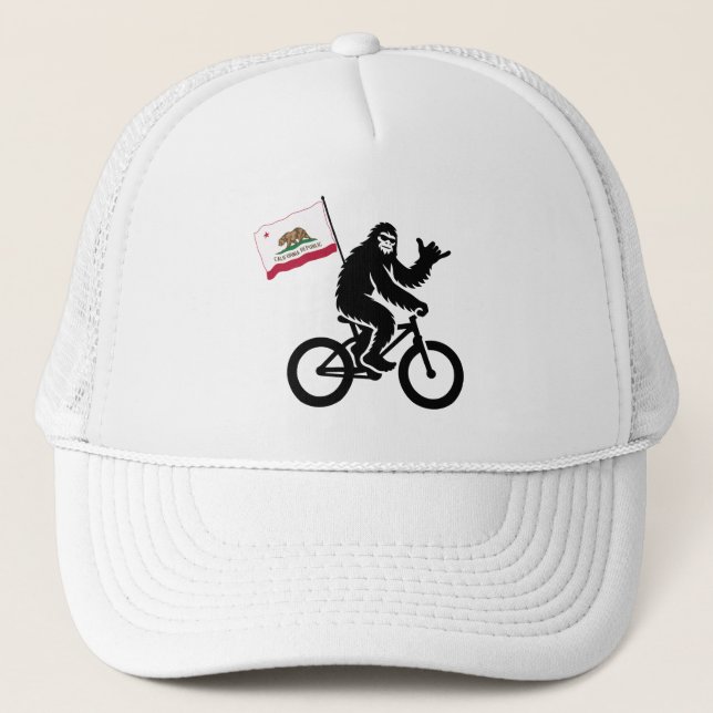 Casquette Drapeau californien de Bigfoot Cycling (Devant)
