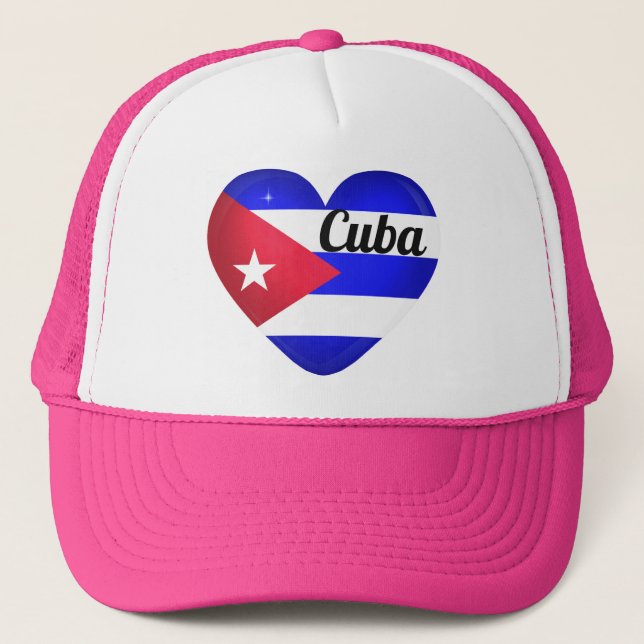 Casquette Drapeau cardiaque cubain (Devant)