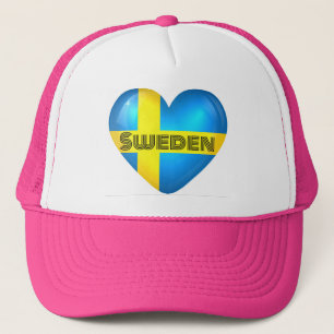 Casquette Drapeau cardiaque Suède