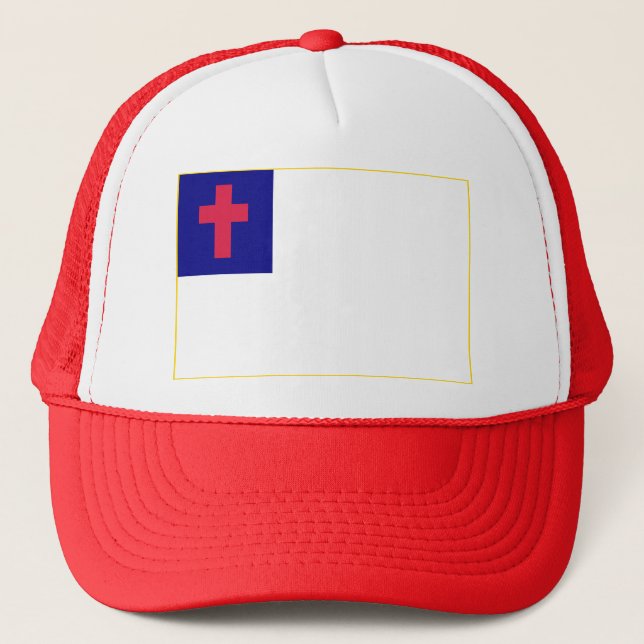 Casquette Drapeau chrétien (Devant)