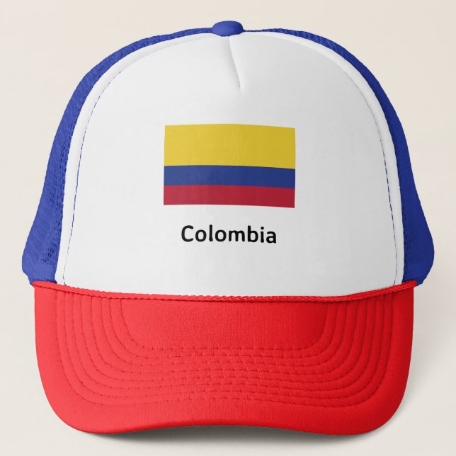 Casquette Drapeau Colombie (Devant)