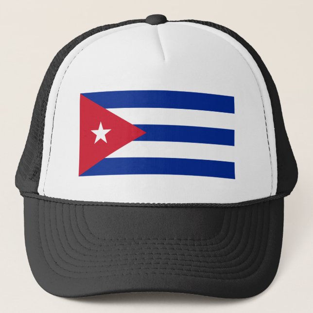 Casquette Drapeau Cuba (Devant)