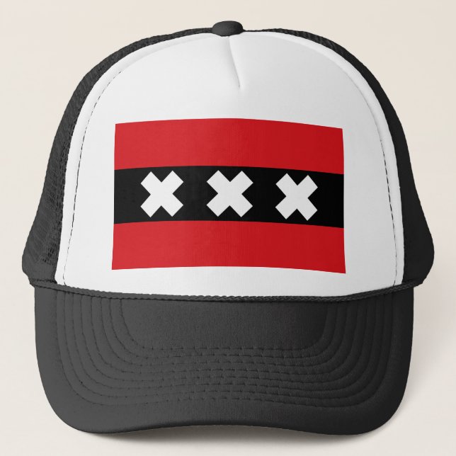 Casquette Drapeau d'Amsterdam (Devant)