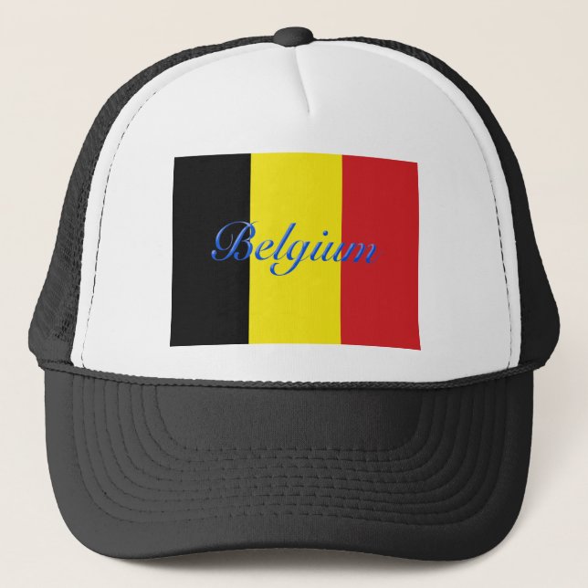 Casquette Drapeau de Belgique (Devant)