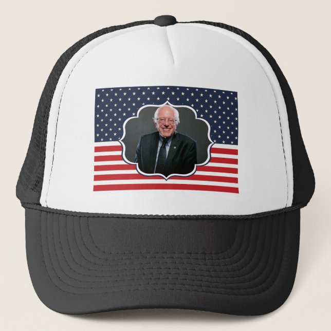 Casquette drapeau de bernie sanders (Devant)