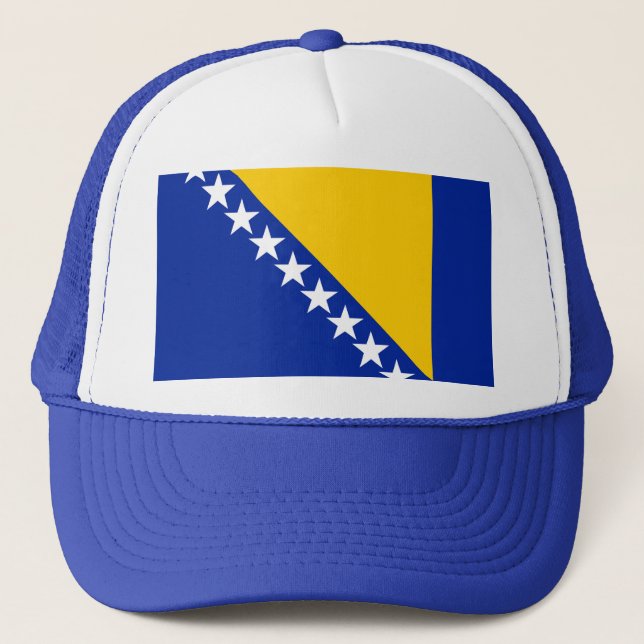 Casquette Drapeau de Bosnie-Herzégovine (Devant)