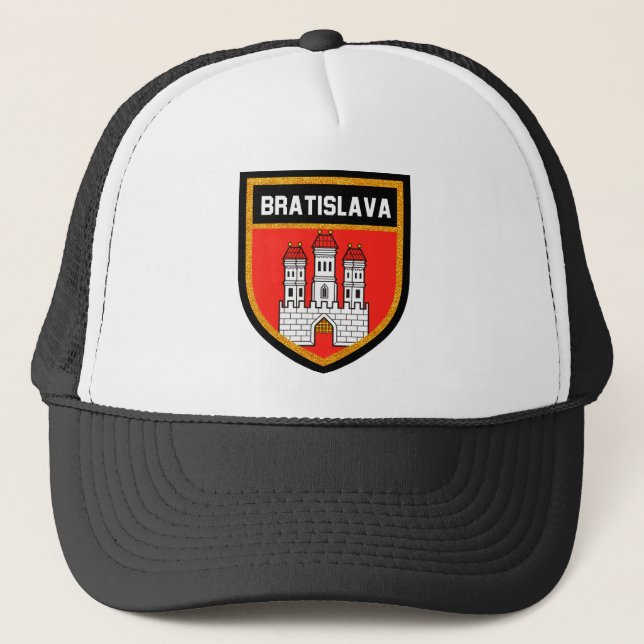 Casquette Drapeau de Bratislava (Devant)
