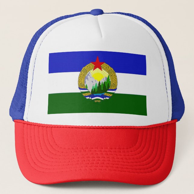 Casquette Drapeau de Cascadia socialiste (Devant)