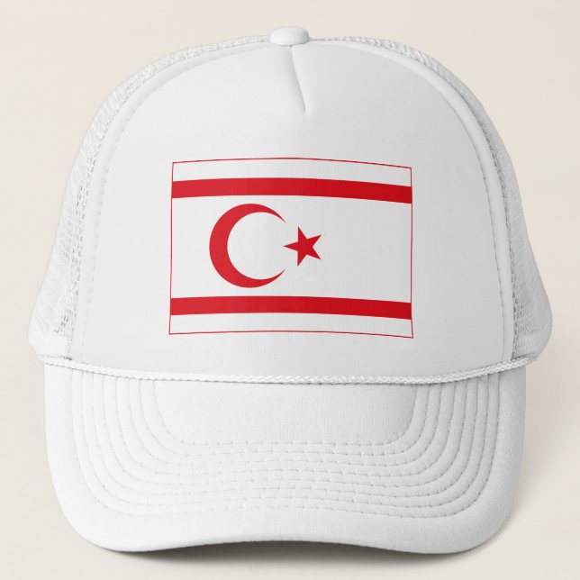 Casquette Drapeau de Chypre du Nord (Devant)