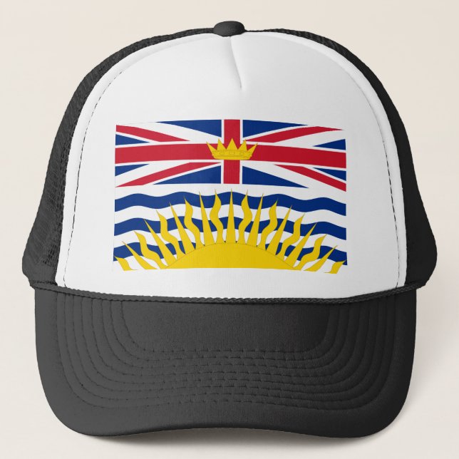 Casquette Drapeau de Colombie-Britannique, Canada (Devant)