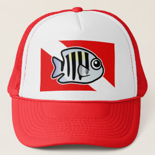 Casquette Drapeau de commandant de sergent de bande dessiné