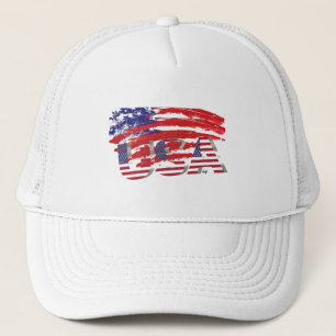 Casquette Drapeau de conception graphique patriotique color