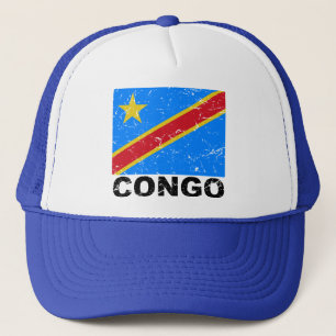 Casquette Drapeau de cru du République démocratique du Congo