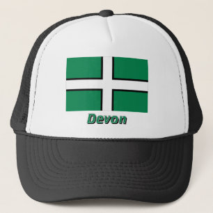 Casquette Drapeau de Devon avec le nom