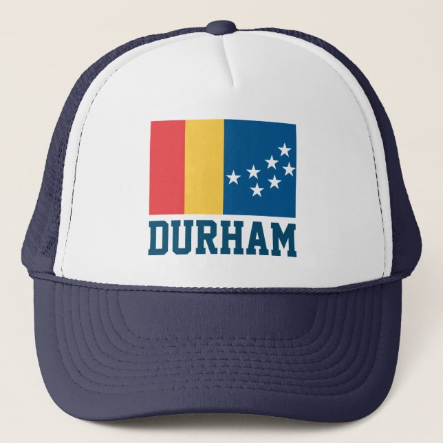 Casquette Drapeau de Durham, Caroline du Nord (Devant)