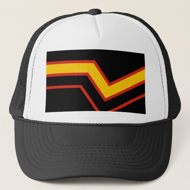 Casquette Drapeau de fierté en caoutchouc de SlipperyJoe's f (Devant)