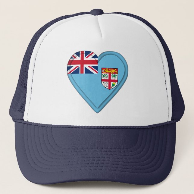 Casquette Drapeau de Fijian des Fidji (Devant)