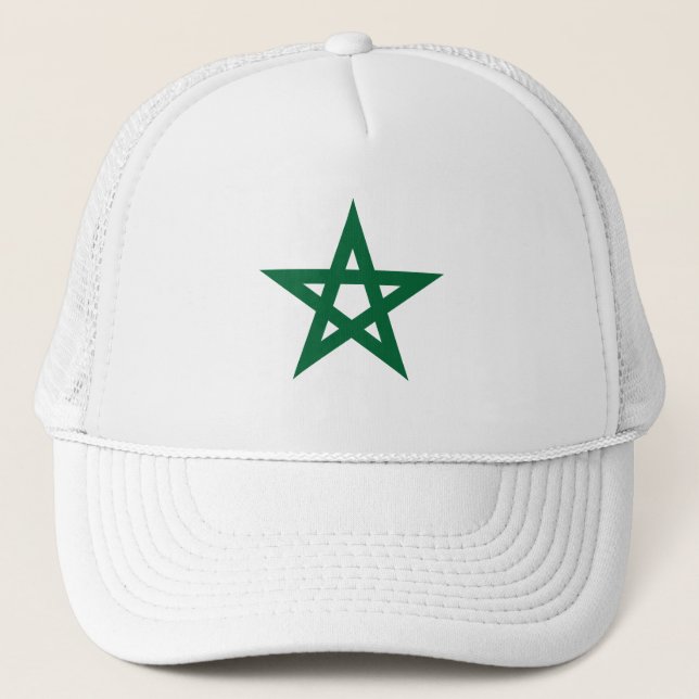 Casquette Drapeau de football du Maroc (Devant)