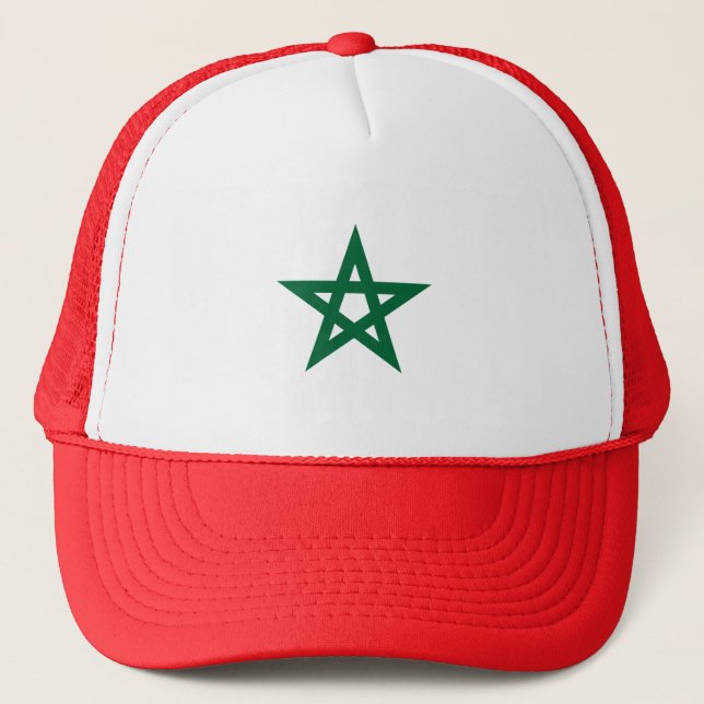 Casquette Drapeau de football du Maroc (Devant)