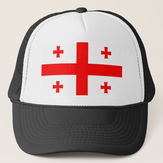 Casquette Drapeau de Géorgie (Devant)