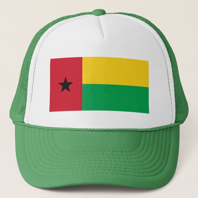 Casquette Drapeau de Guinée-Bissau (Devant)