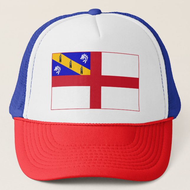 Casquette Drapeau de Herm (Devant)