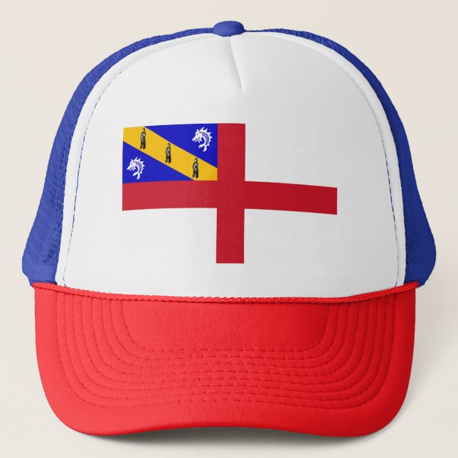 Casquette Drapeau de Herm (Devant)