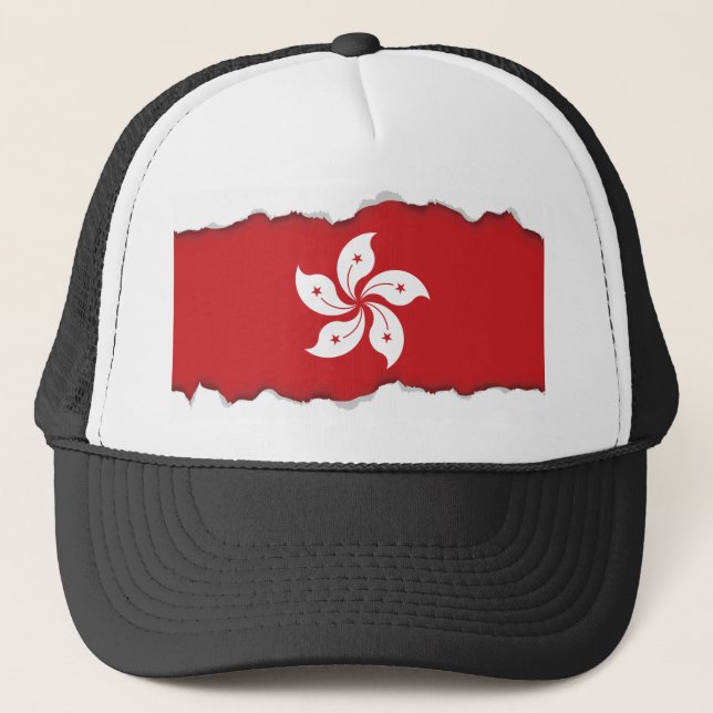 Casquette Drapeau de Hong Kong (Devant)