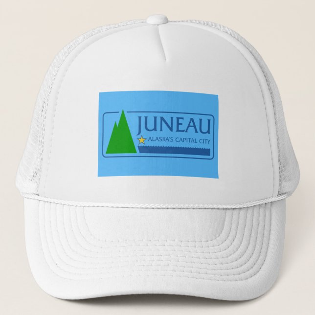 Casquette Drapeau de Juneau, Alaska (Devant)
