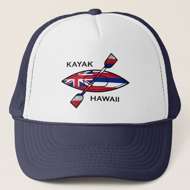 Casquette Drapeau de Kayak Hawaii (Devant)